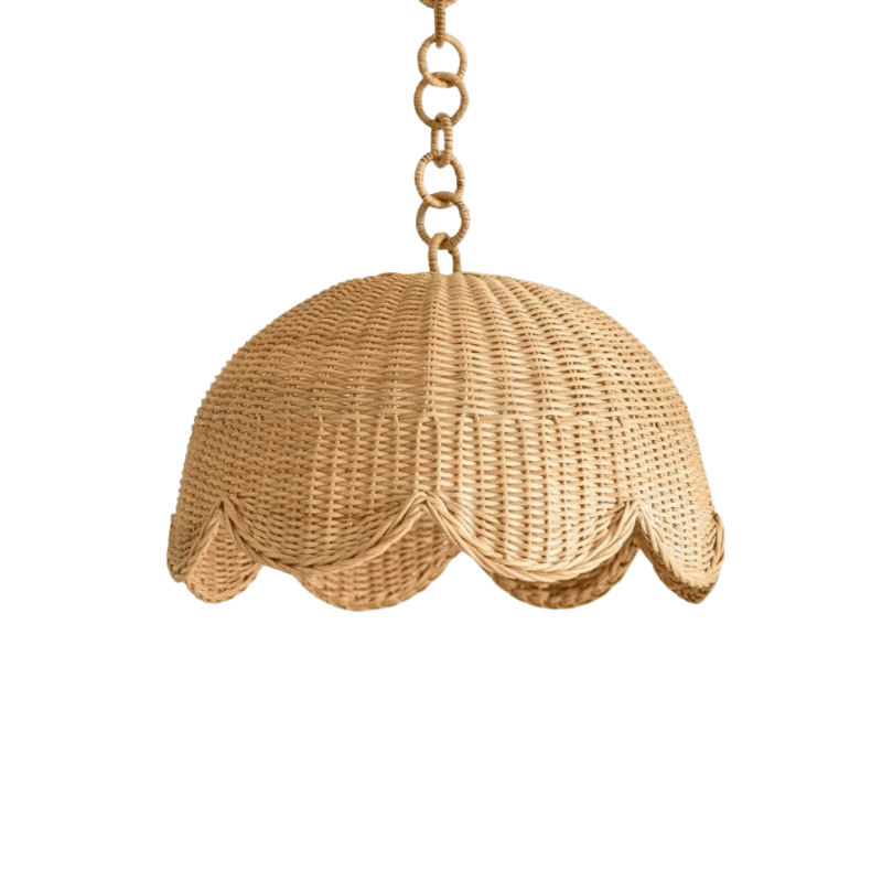Load image into Gallery viewer, Etta Scalloped Pendant Shade
