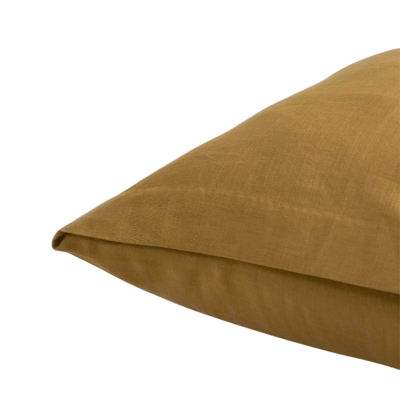 Hemp Pillowcase Pair Caramel