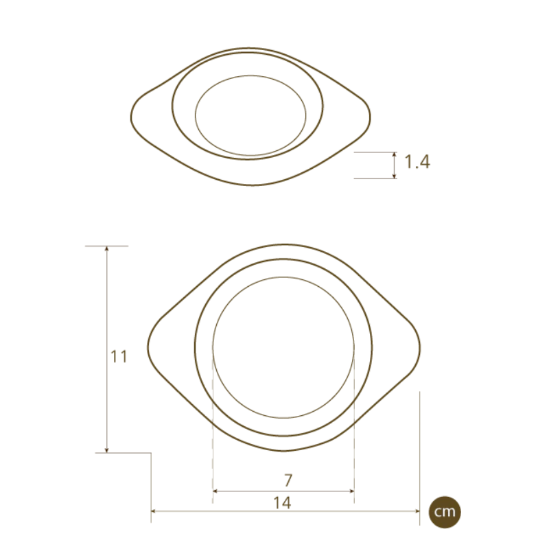 Two Coasters - Sandstone