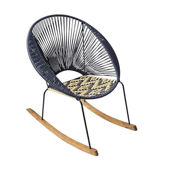 Lucas Woven Rocking Chair