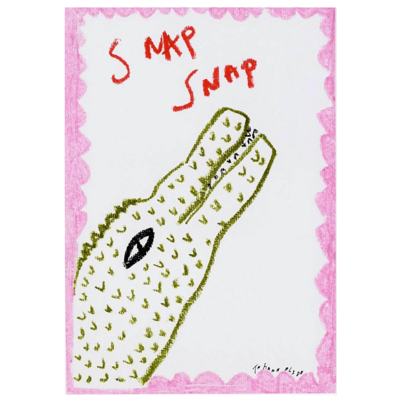 Snap Snap Art Print