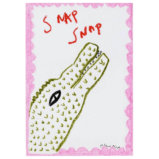 Snap Snap Art Print