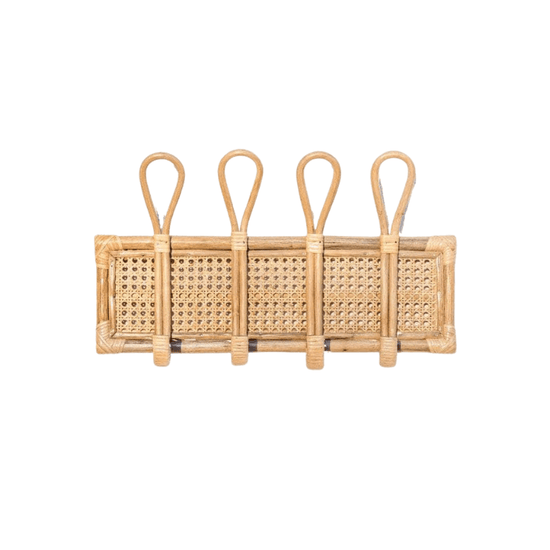 Load image into Gallery viewer, Margot Rattan Wall Rack
