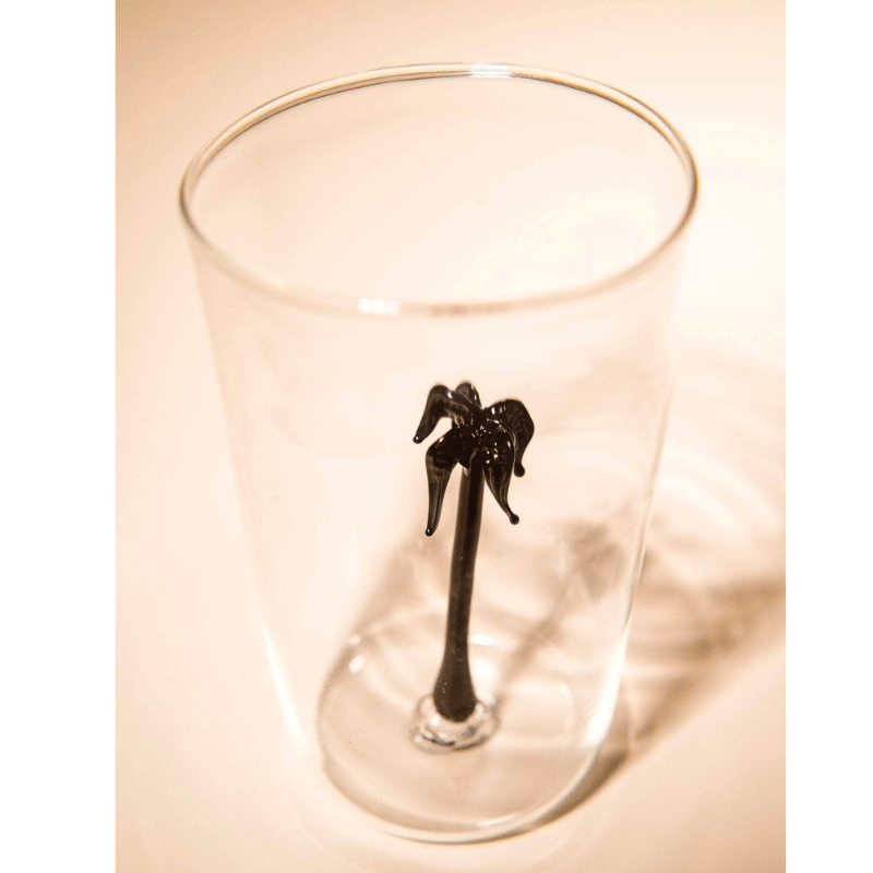 Palm Tree Glass (Set of 4)