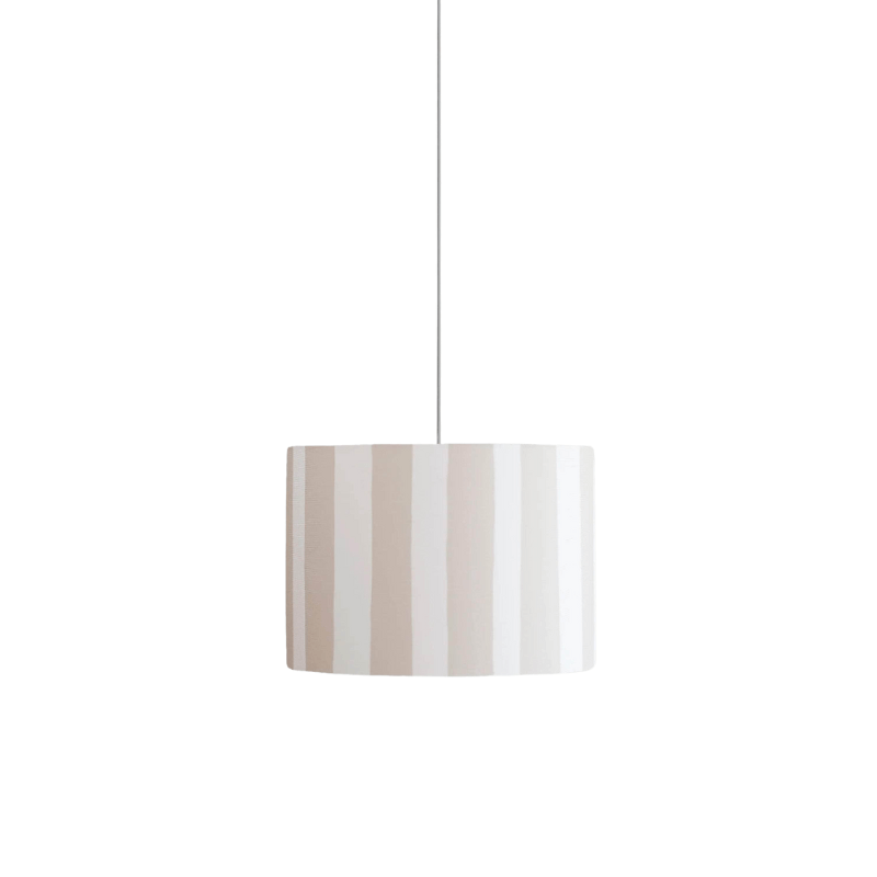 Sand stripes print lamp shade