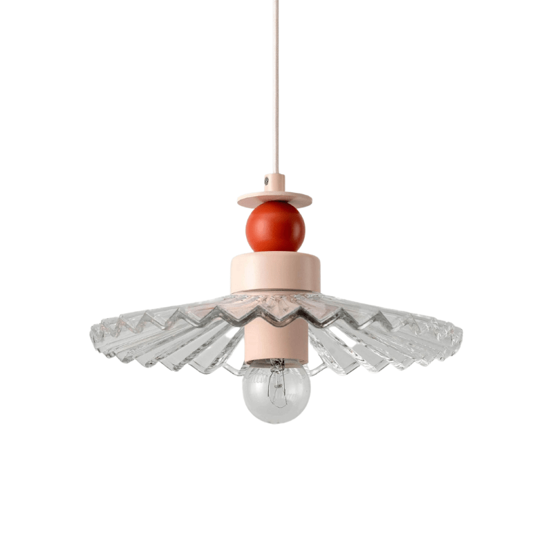 The Ribbed pendant ceiling light - Houseof x Emma Gurner