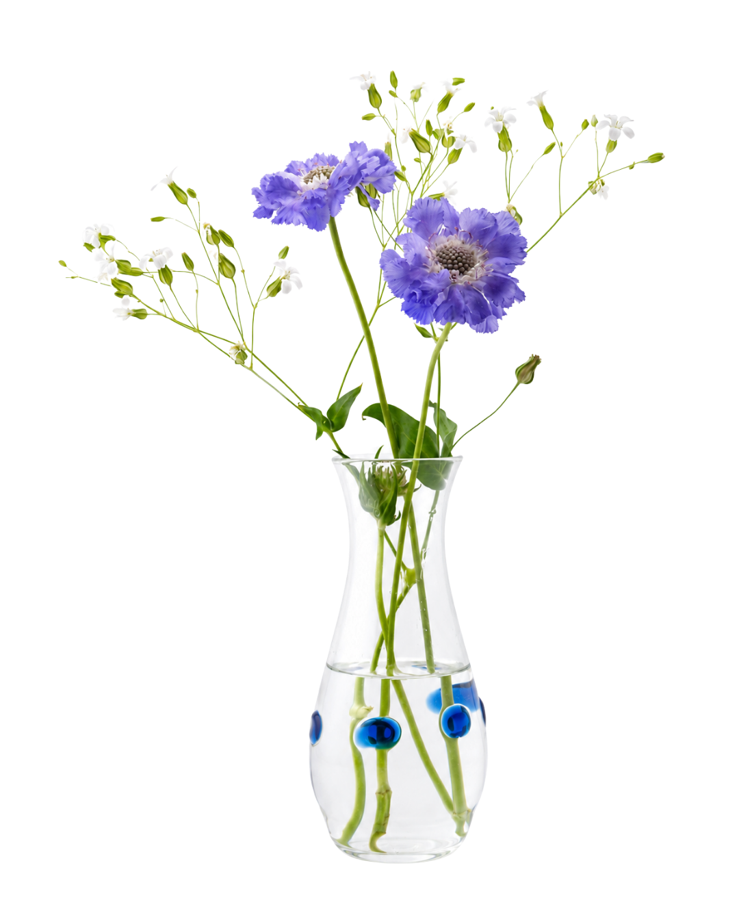 Cornflower Glass Vase Issy Granger wildflower vase flower vase vase for posey 