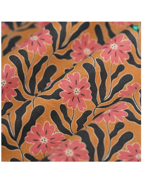 Flora Flower-Shaped Lampshade in ‘Goa Flowers’ Print