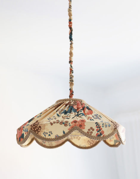 Cosette Printed Floral Pendant Light "Isabelle"
