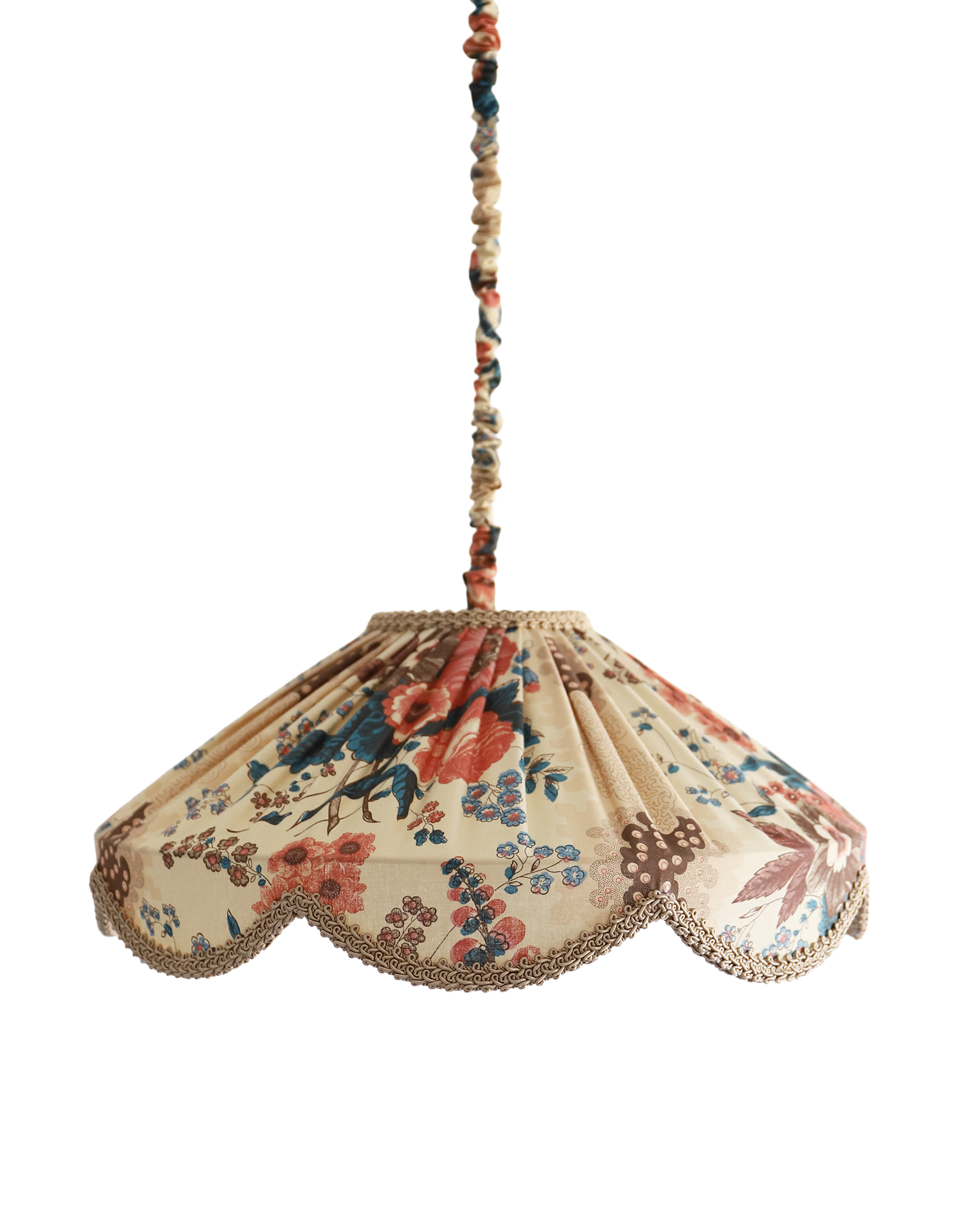 Cosette Printed Floral Pendant Light "Isabelle"