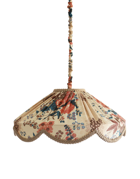 Cosette Printed Floral Pendant Light "Isabelle"