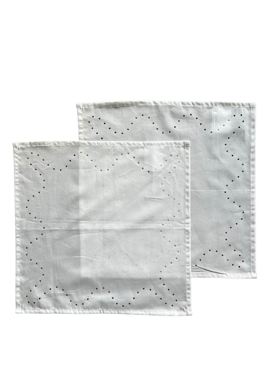 Cotton Napkins Set x 2 White - Between Us