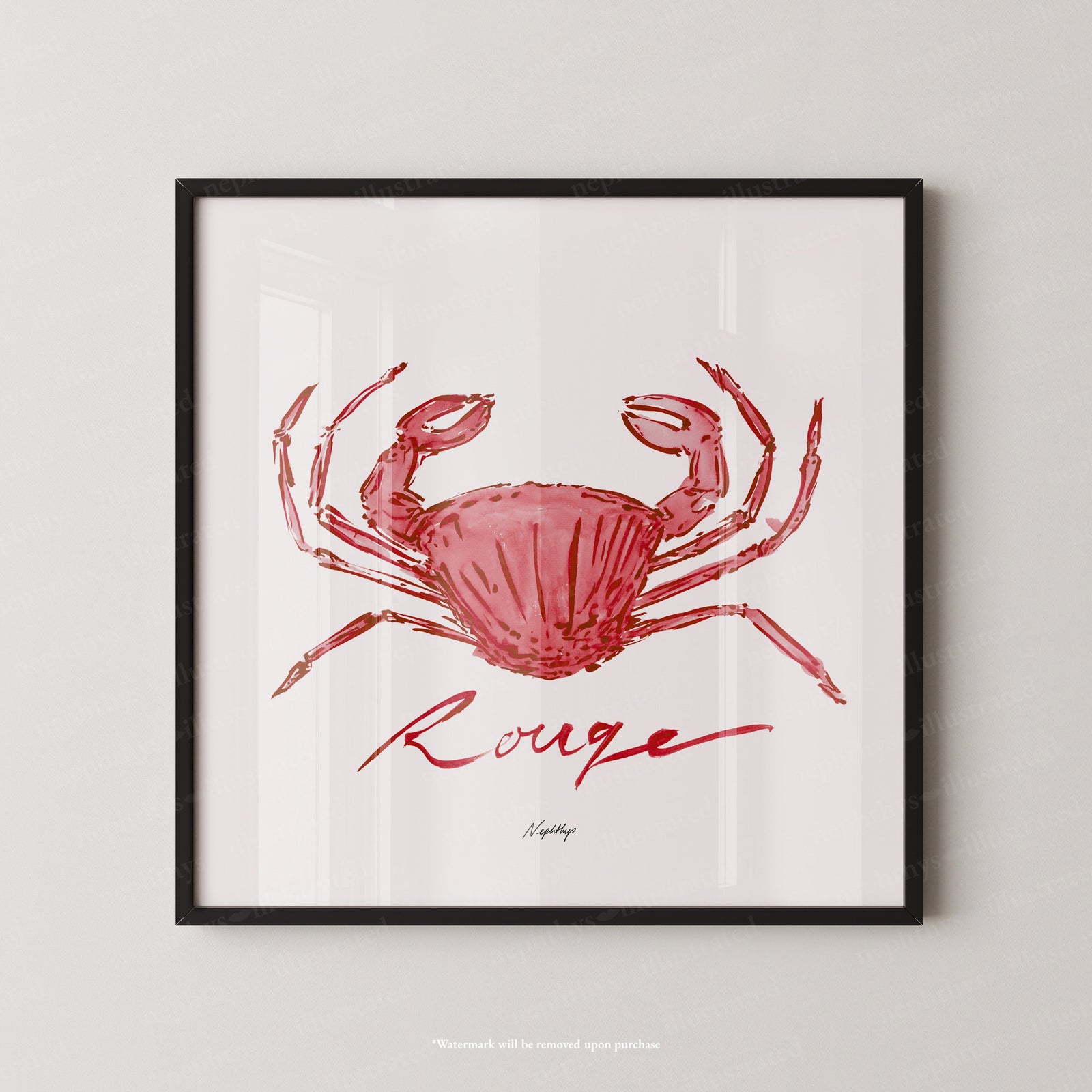 Crabe Rouge