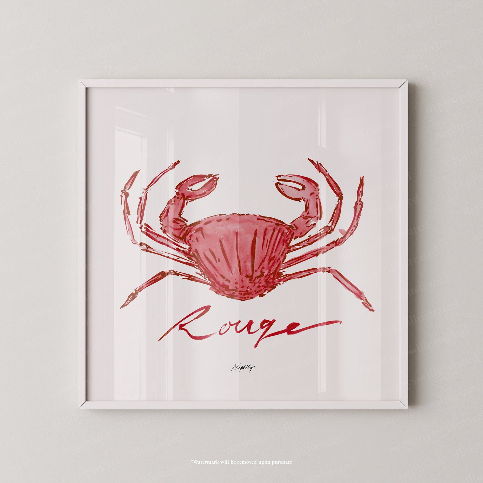 Crabe Rouge