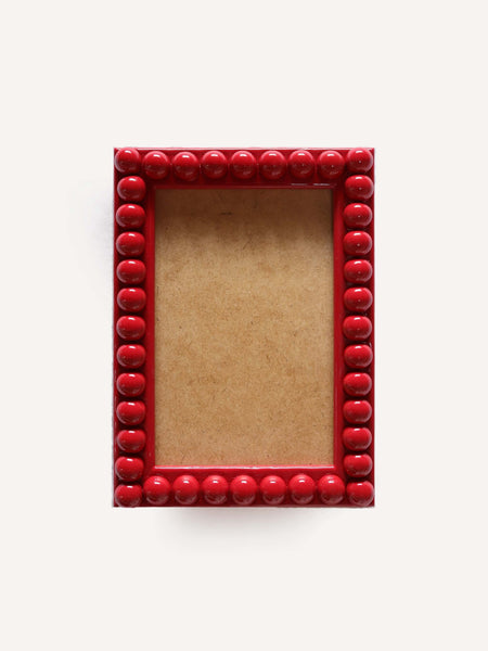 Crimson Red Bobbin Frame