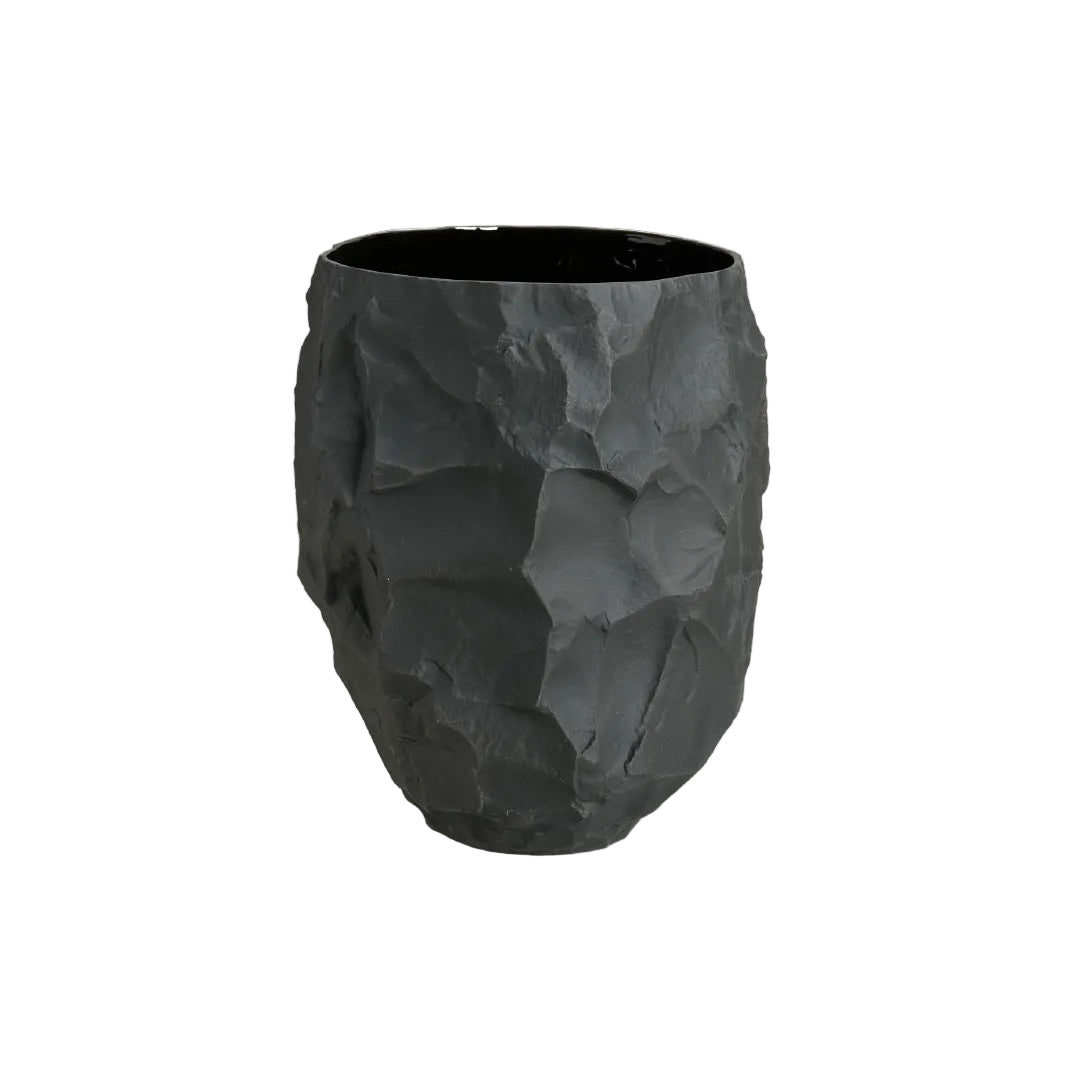Crockery Black Big Vase 1