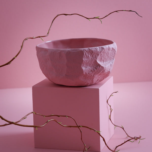 Crockery Pink Large Deep Bowl by Max Lamb | 1882 Ltd