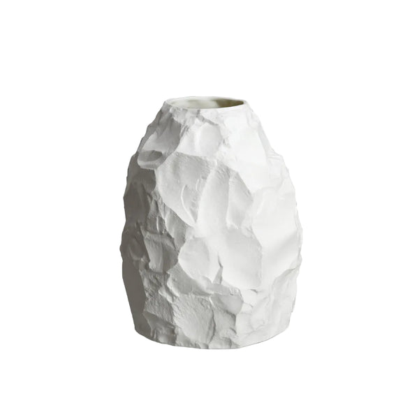Crockery White Big Vase 2 Act II