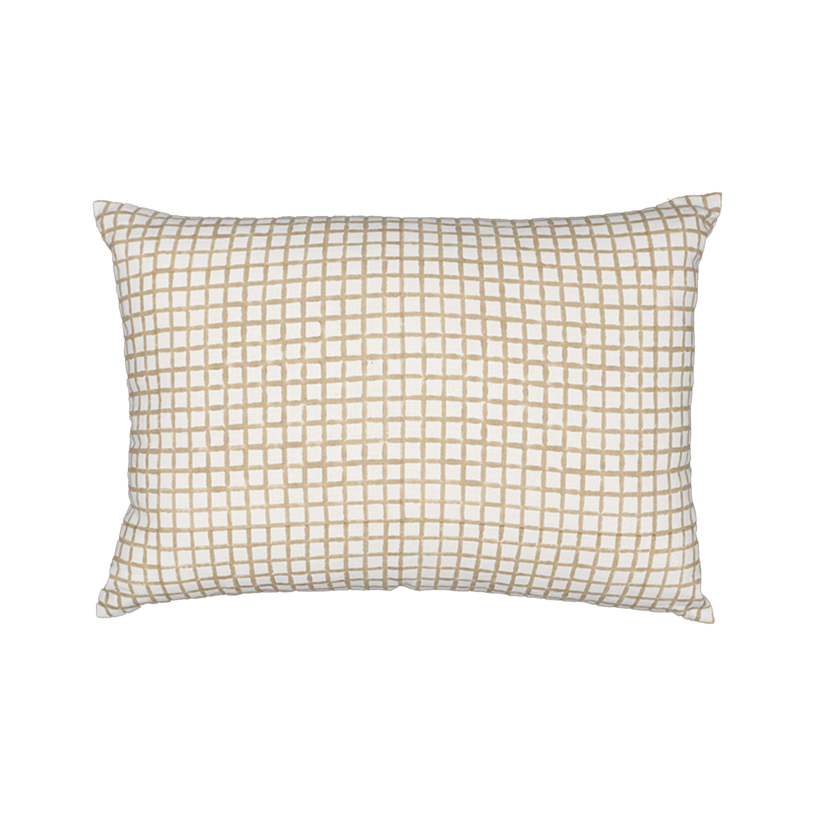 Block Printed Kaleido Pillow Cover 14" x 20"