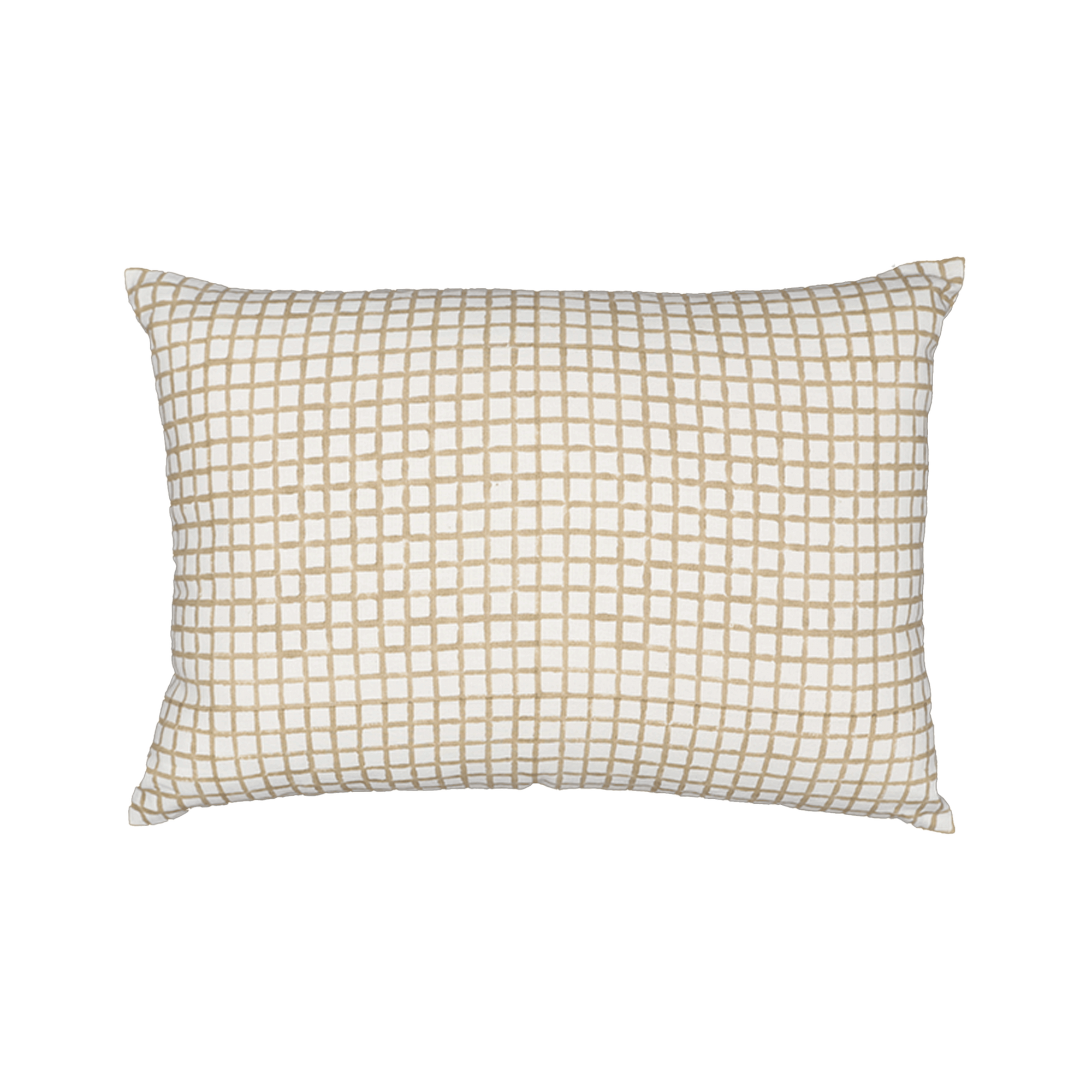 Block Printed Kaleido Pillow Cover 14" x 20"