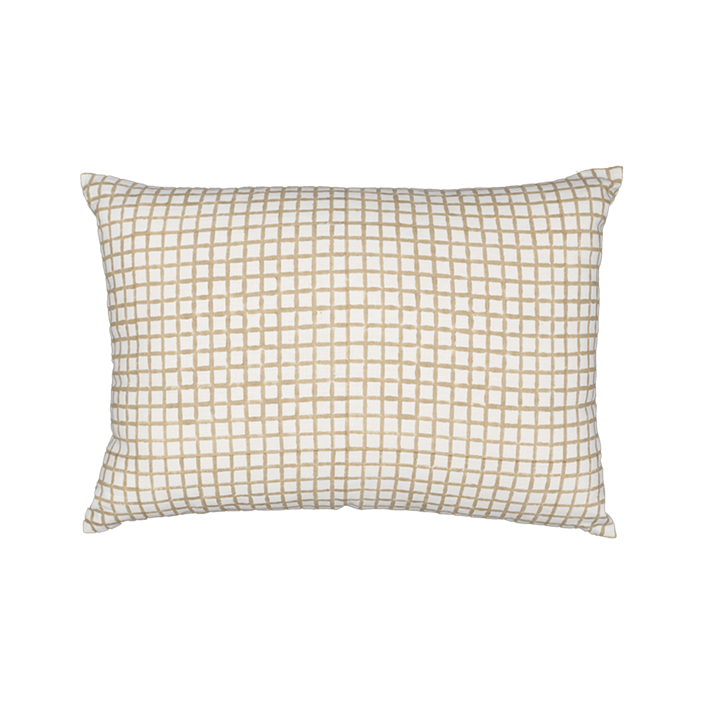 Block Printed Kaleido Pillow Cover 14" x 20"