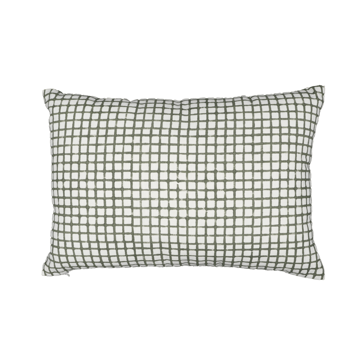 Block Printed Kaleido Pillow Cover 14" x 20"