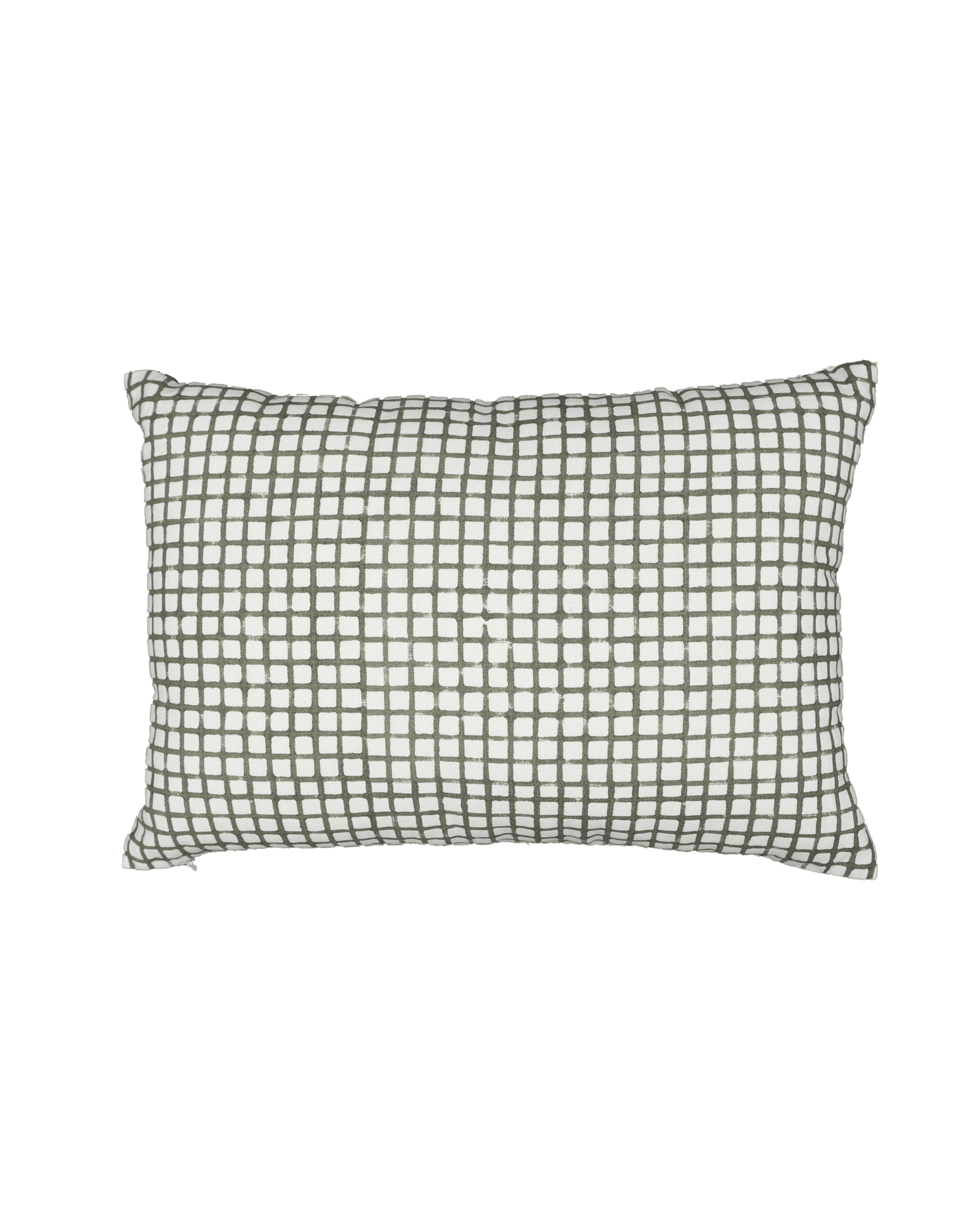 Block Printed Kaleido Pillow Cover 14" x 20"