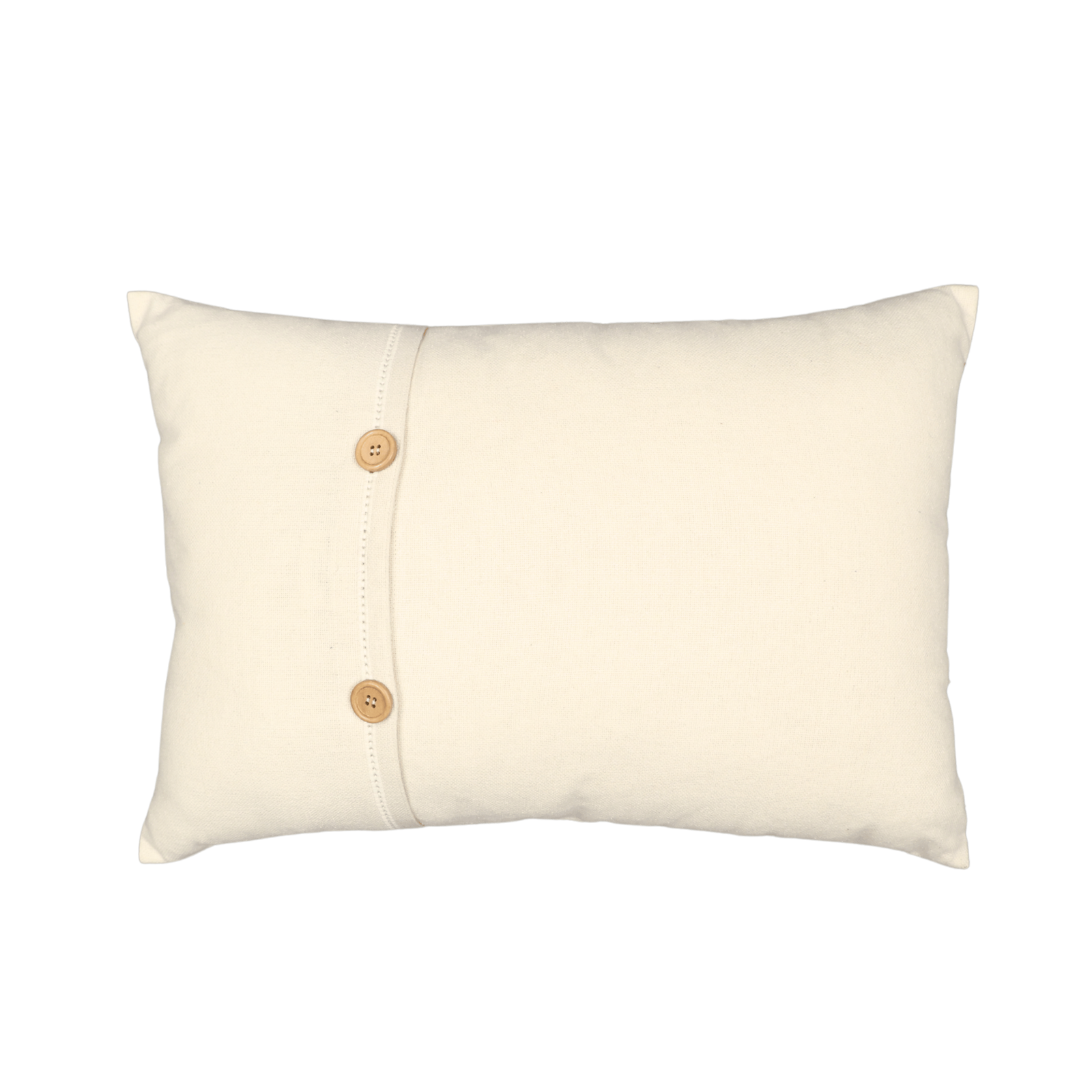 Hand Embroidered Silk Pillow Cover  14" x 20"