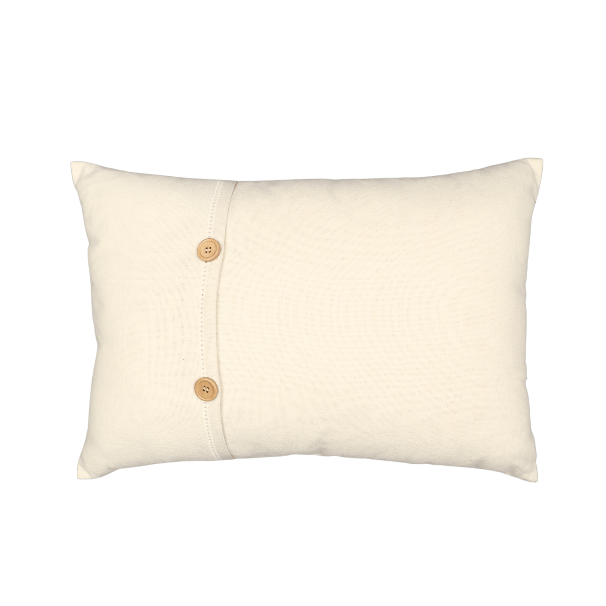 Hand Embroidered Silk Pillow Cover  14" x 20"