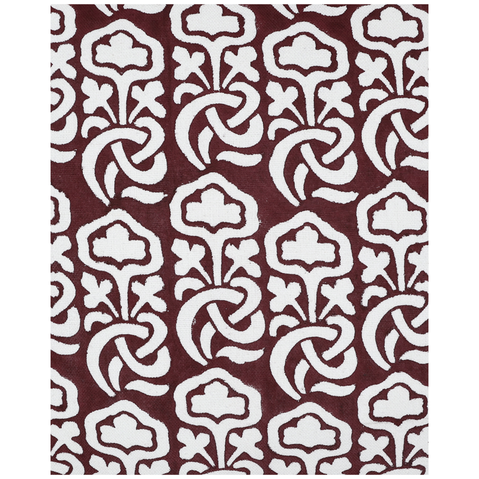 Block Printed Kaleido Pillow Cover 20" x 20"