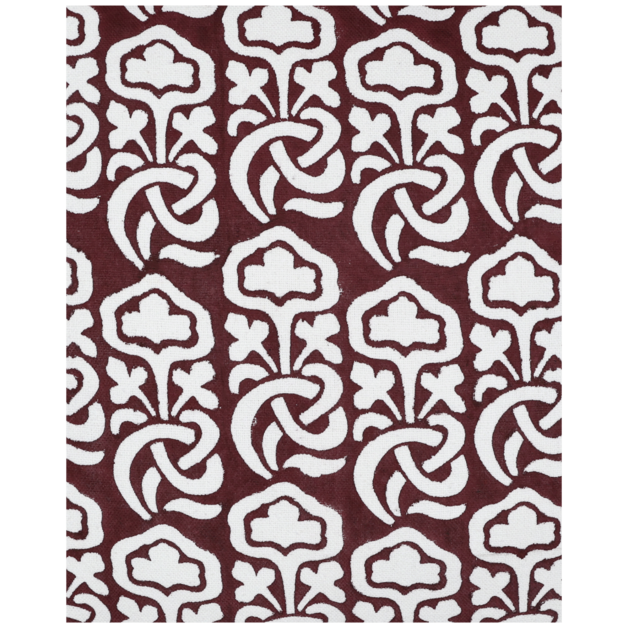 Block Printed Kaleido Pillow Cover 20" x 20"