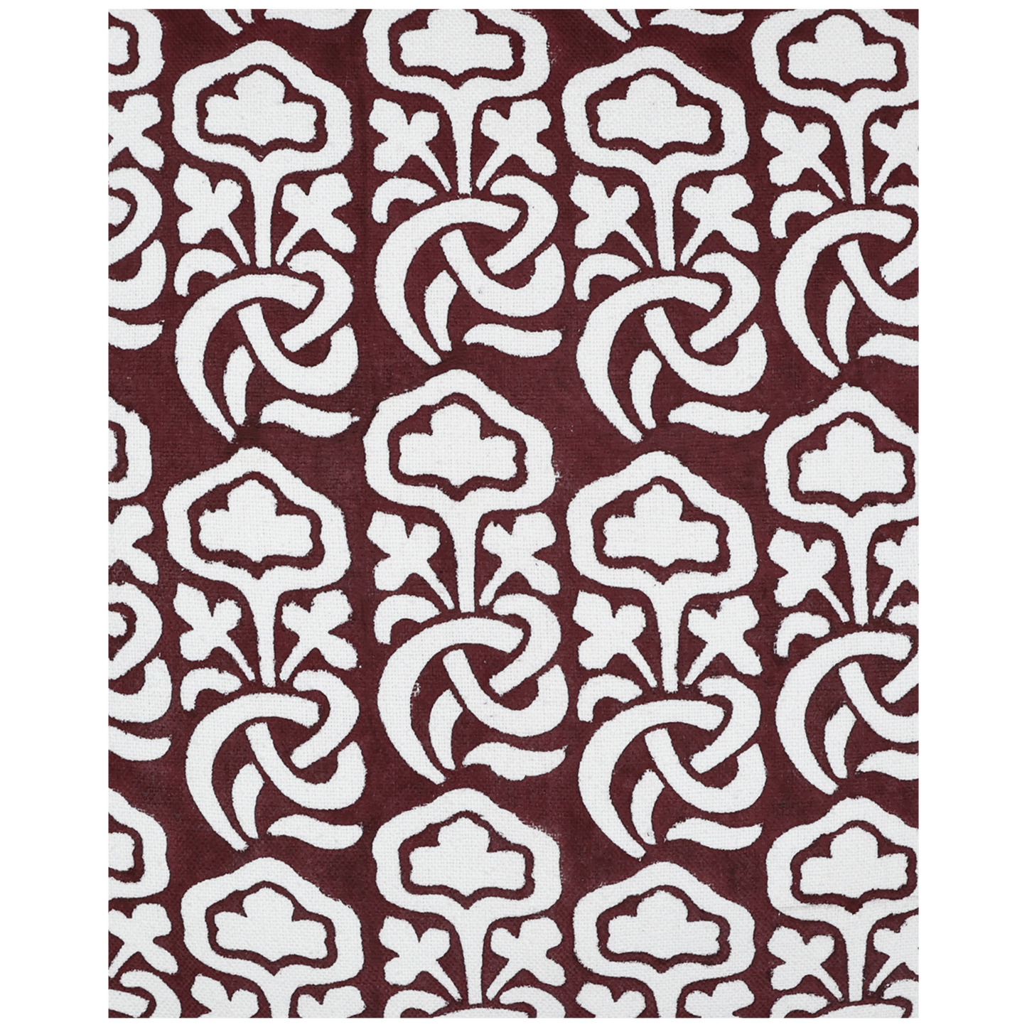 Block Printed Kaleido Pillow Cover 20" x 20"