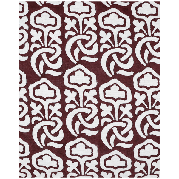 Block Printed Kaleido Pillow Cover 20" x 20"