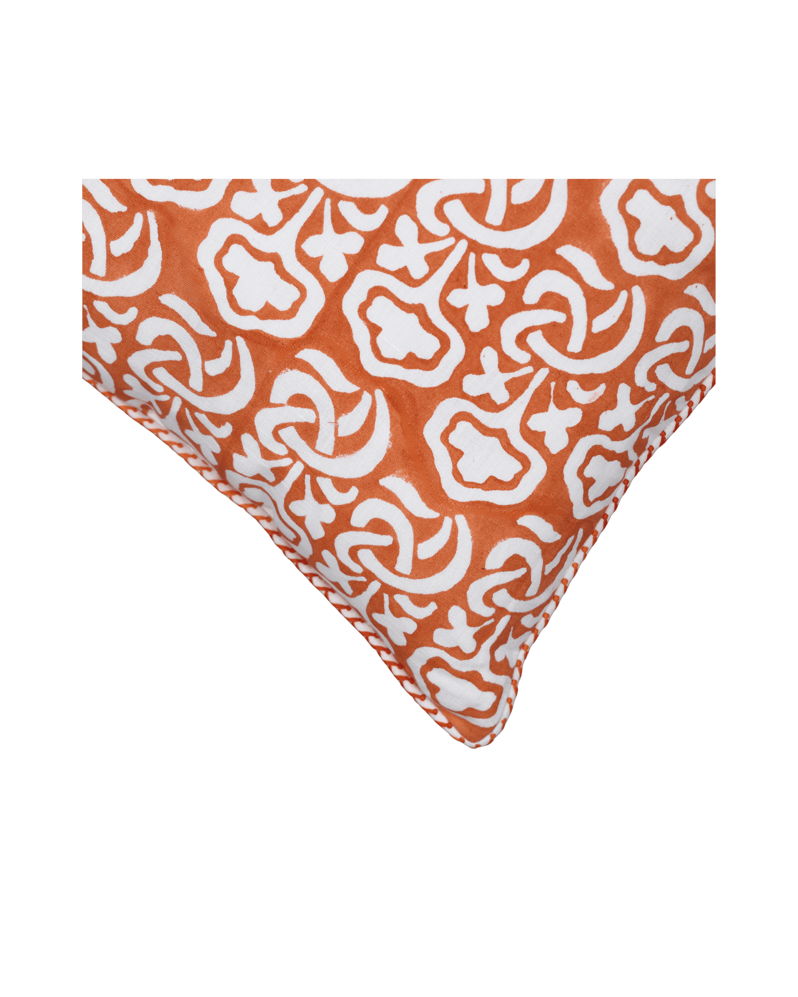 Block Printed Kaleido Pillow Cover 20" x 20"