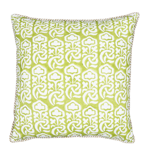 Block Printed Kaleido Pillow Cover 20" x 20"