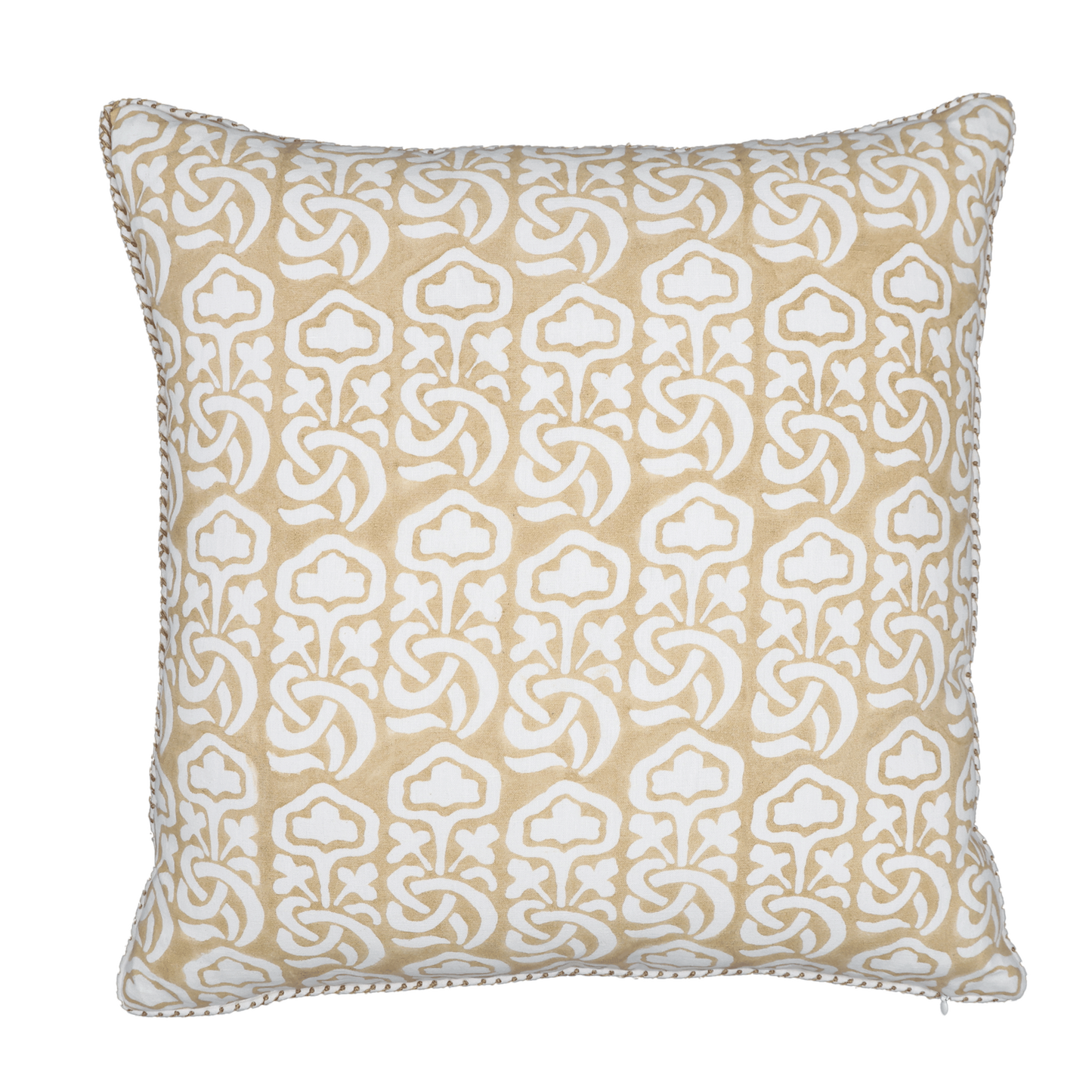 Block Printed Kaleido Pillow Cover 20" x 20"