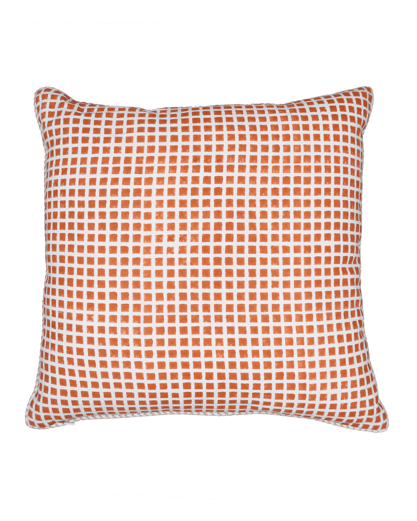 Block Printed Kaleido Pillow Cover 20" x 20"