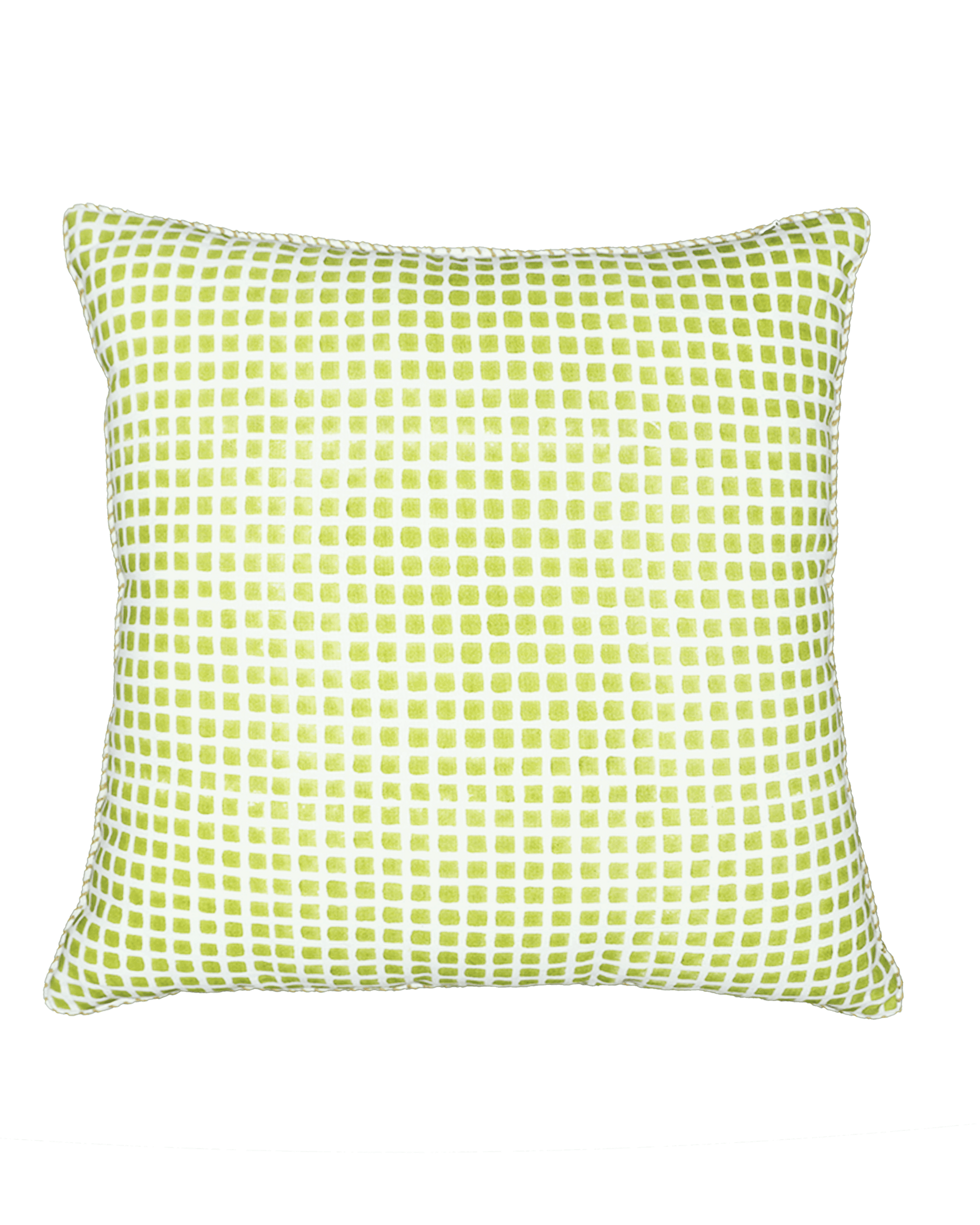 Block Printed Kaleido Pillow Cover 20" x 20"