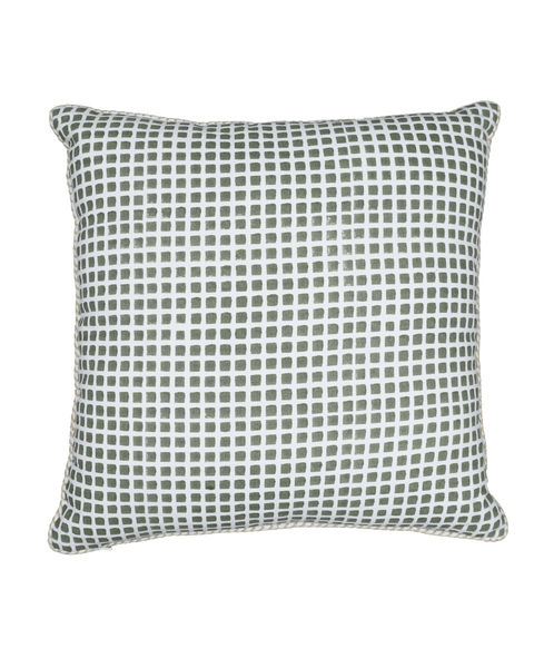 Block Printed Kaleido Pillow Cover 20" x 20"