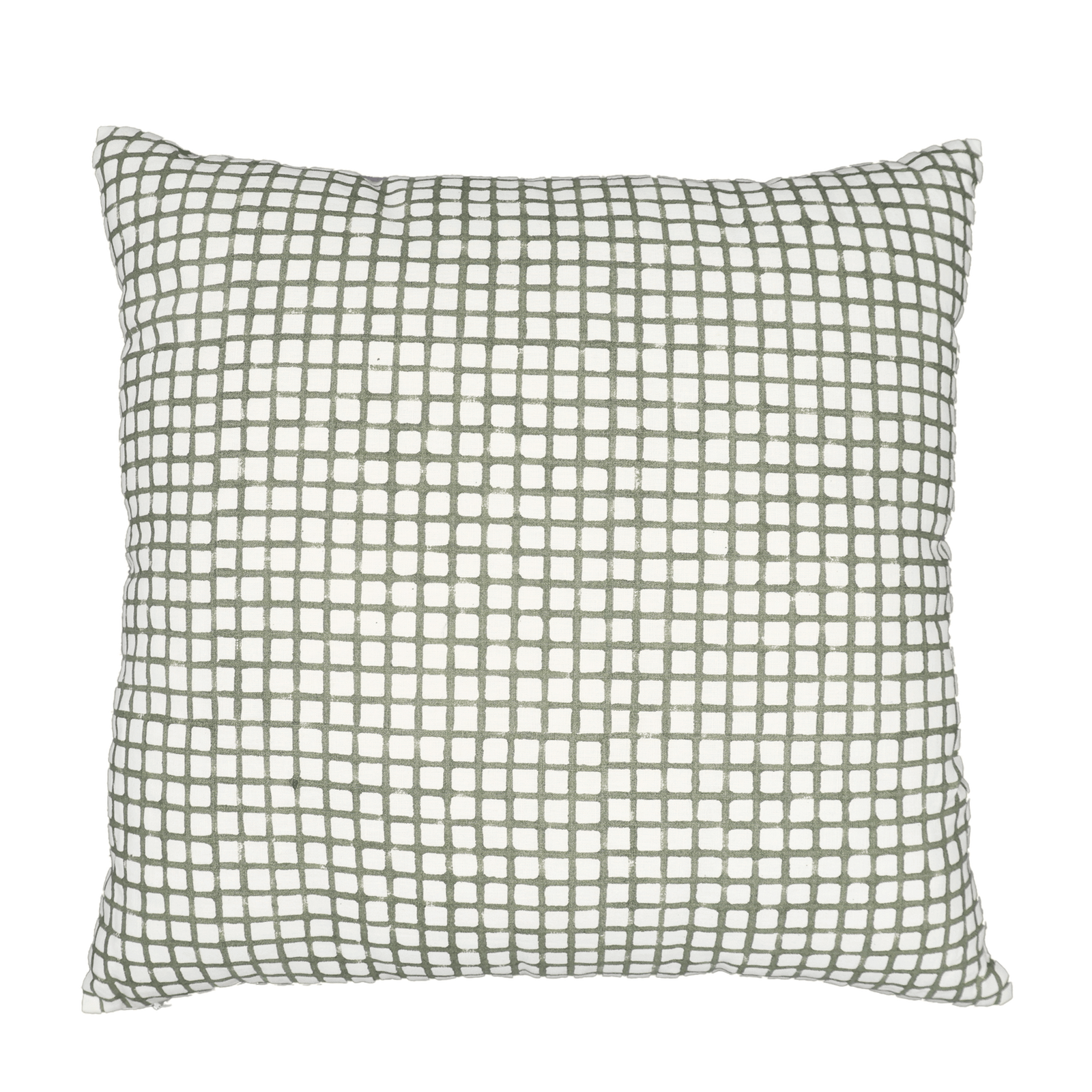 Block Printed Kaleido Pillow Cover 20" x 20"