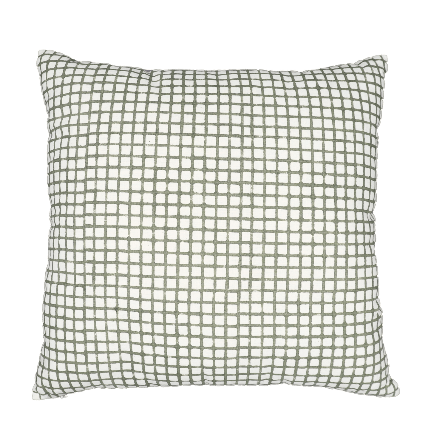 Block Printed Kaleido Pillow Cover 20" x 20"