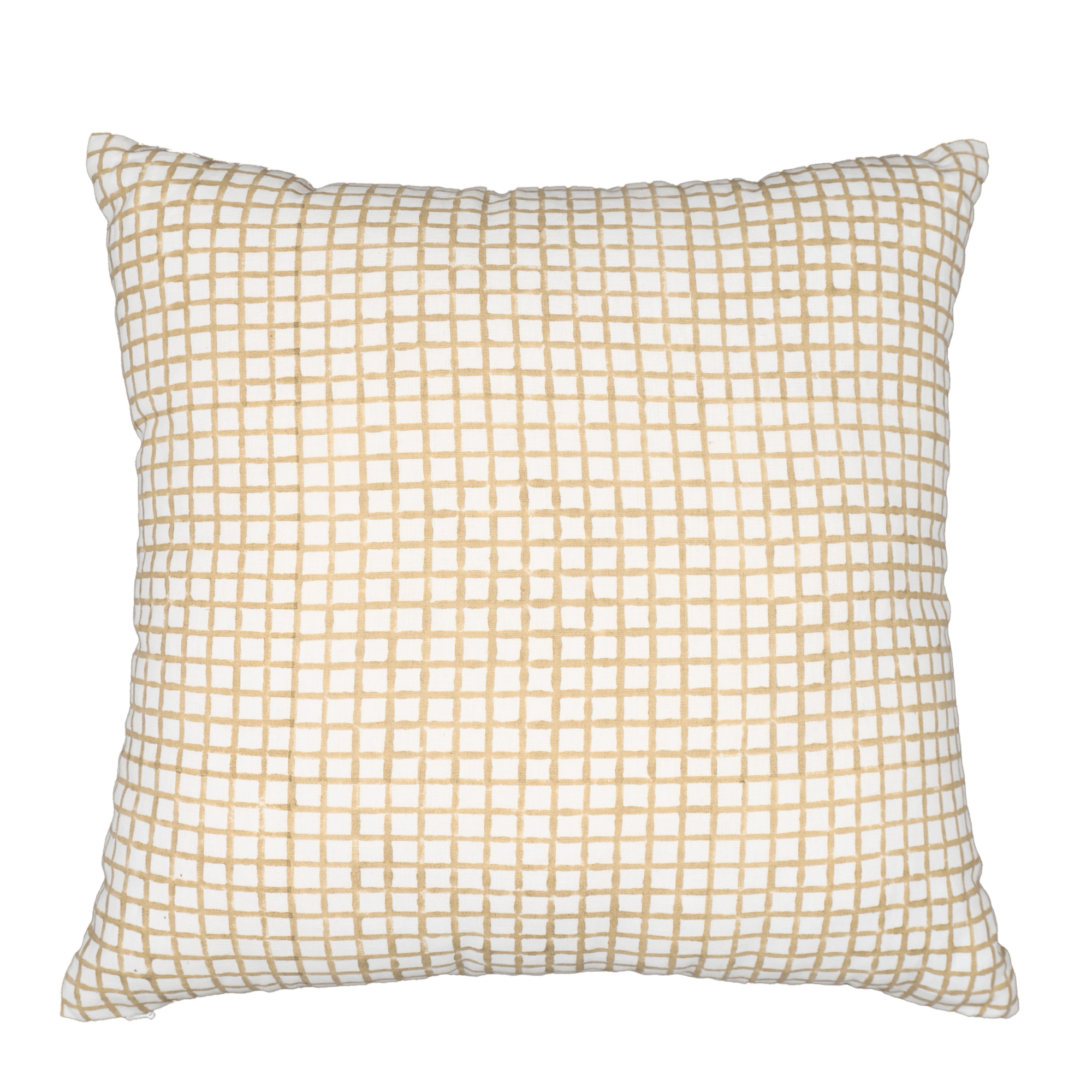 Block Printed Kaleido Pillow Cover 20" x 20"