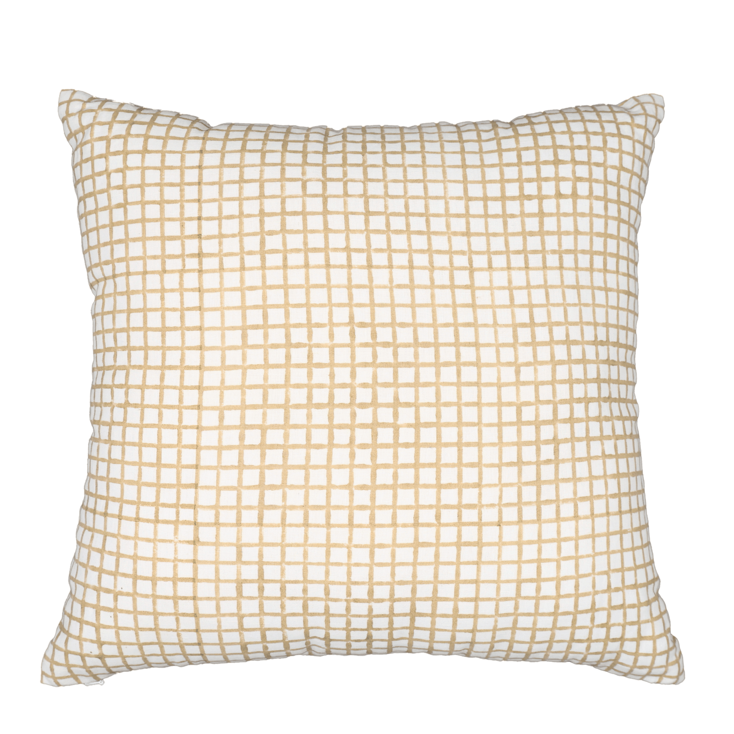 Block Printed Kaleido Pillow Cover 20" x 20"