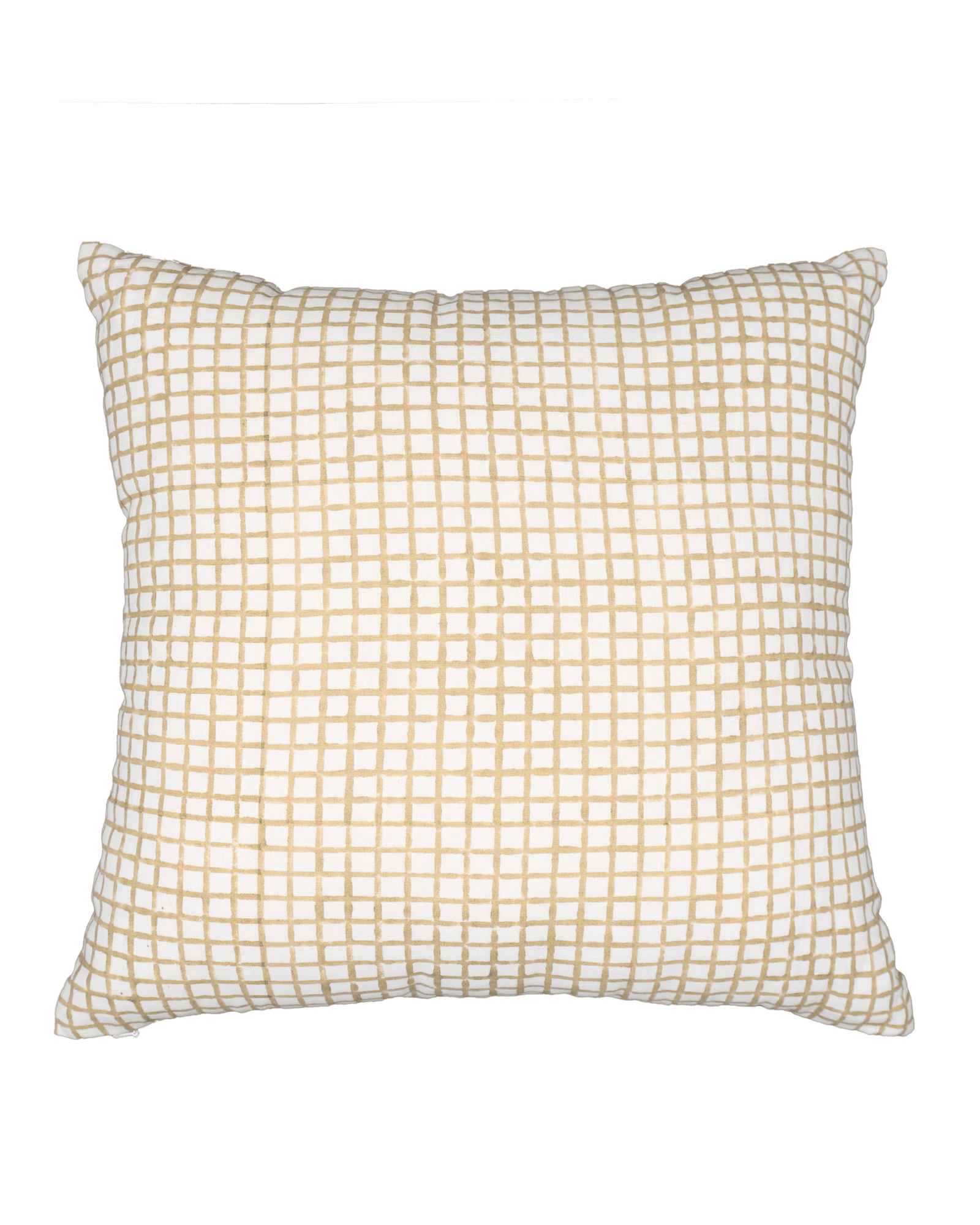 Block Printed Kaleido Pillow Cover 20" x 20"