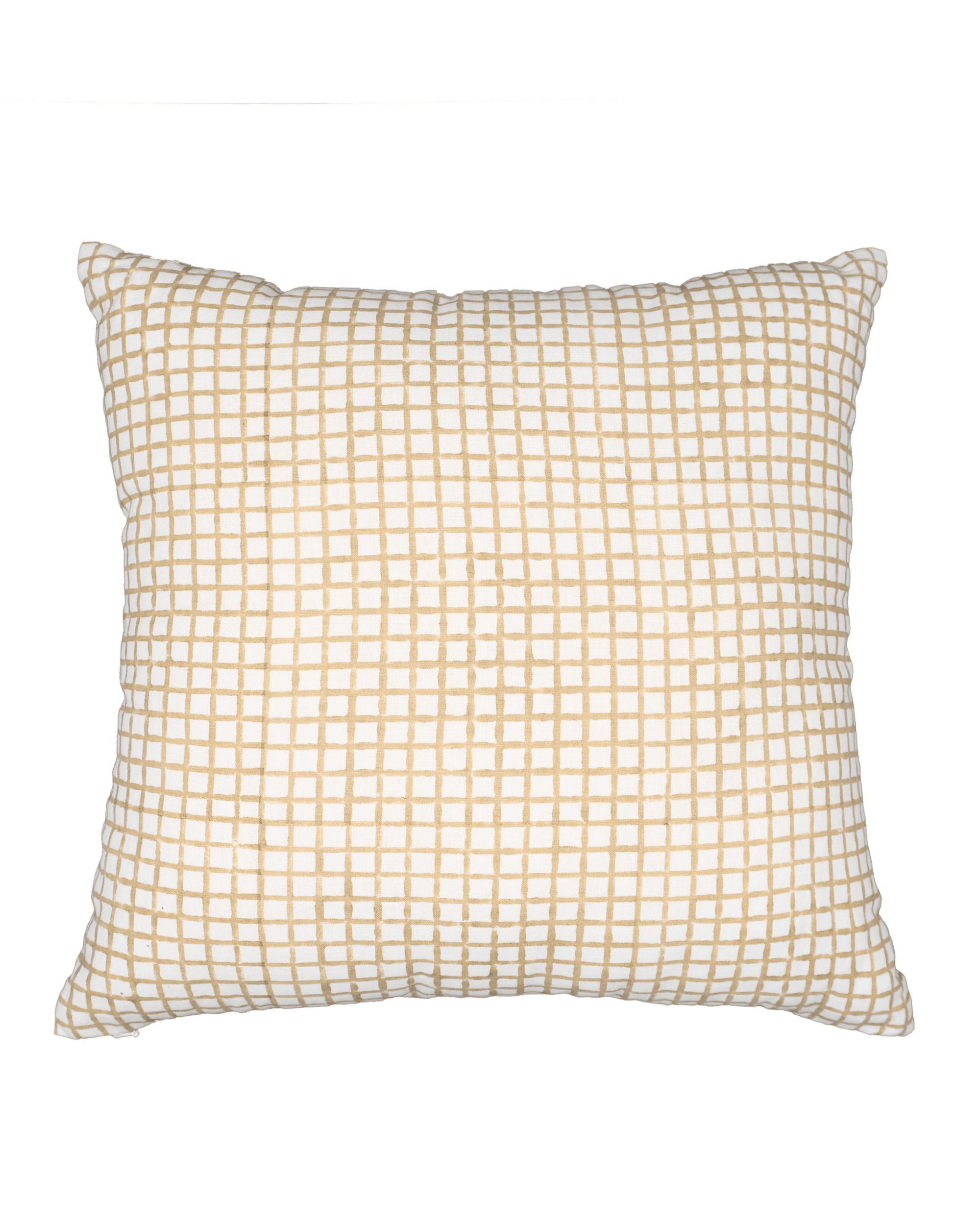 Block Printed Kaleido Pillow Cover 20" x 20"