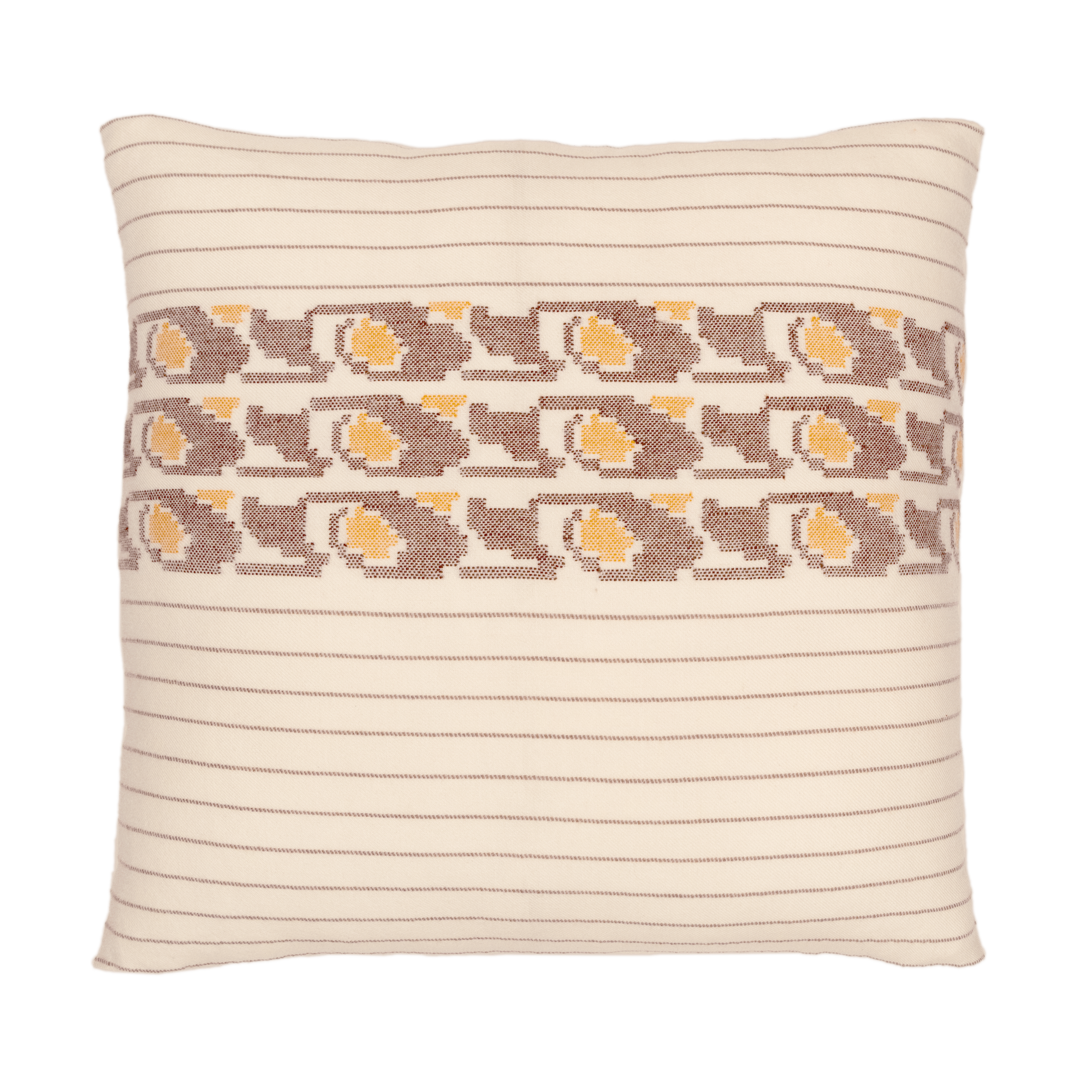 Extra-Weft Merino Pillow Cover 20×20 in
