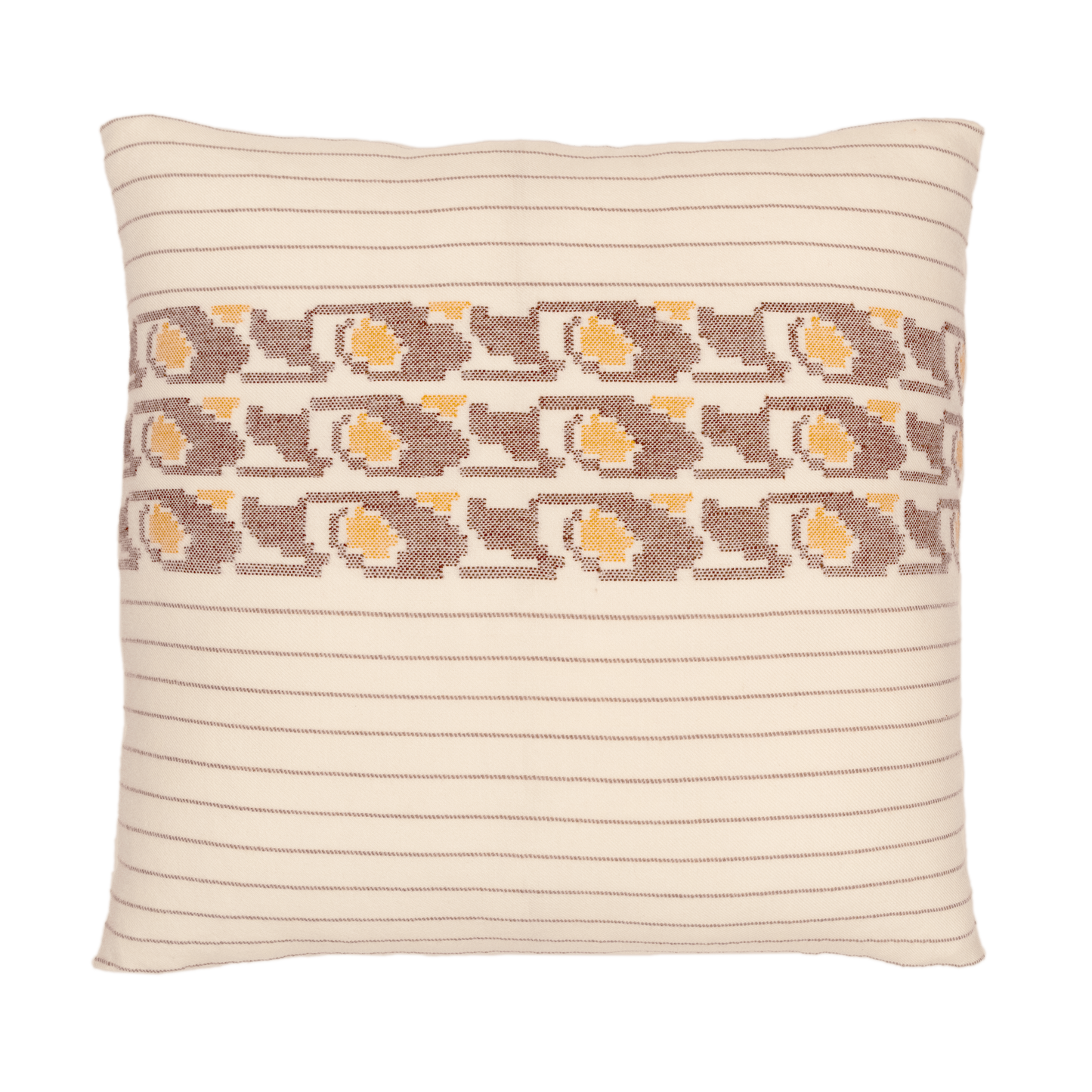 Extra-Weft Merino Pillow Cover 20×20 in