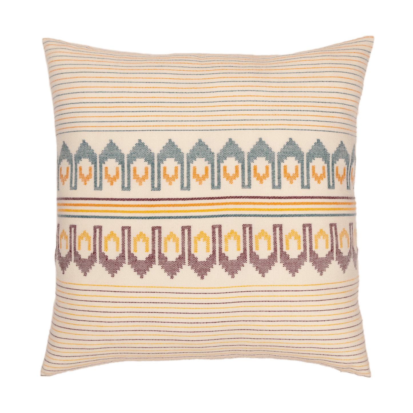 Extra-Weft Merino Pillow Cover 20×20 in