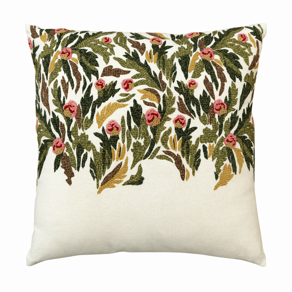 Tapestry Rose Cushion