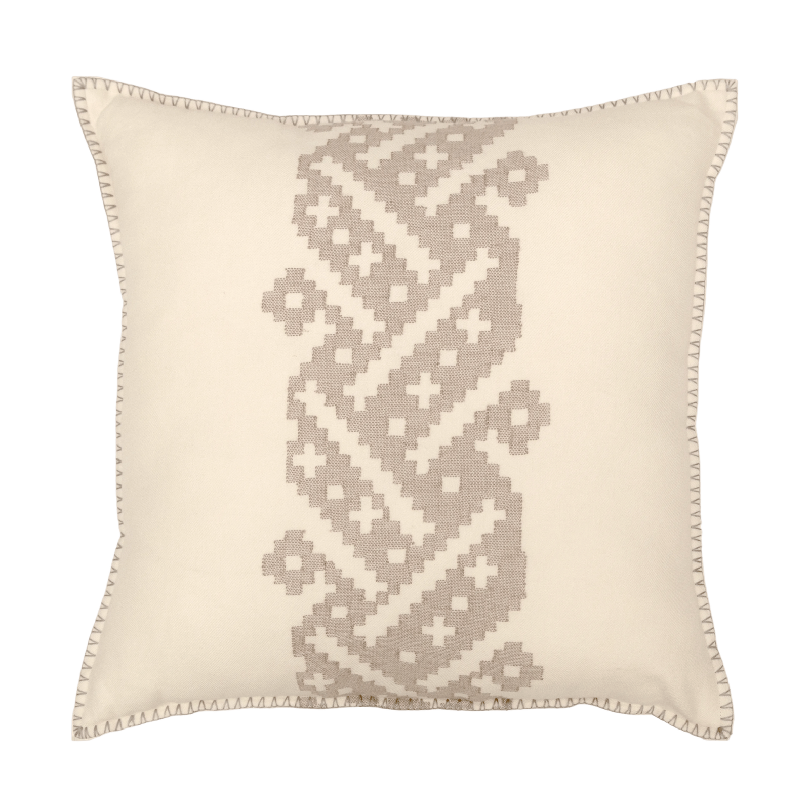 Extra Weft Woven Interior Pillow Cover – 20x20 in